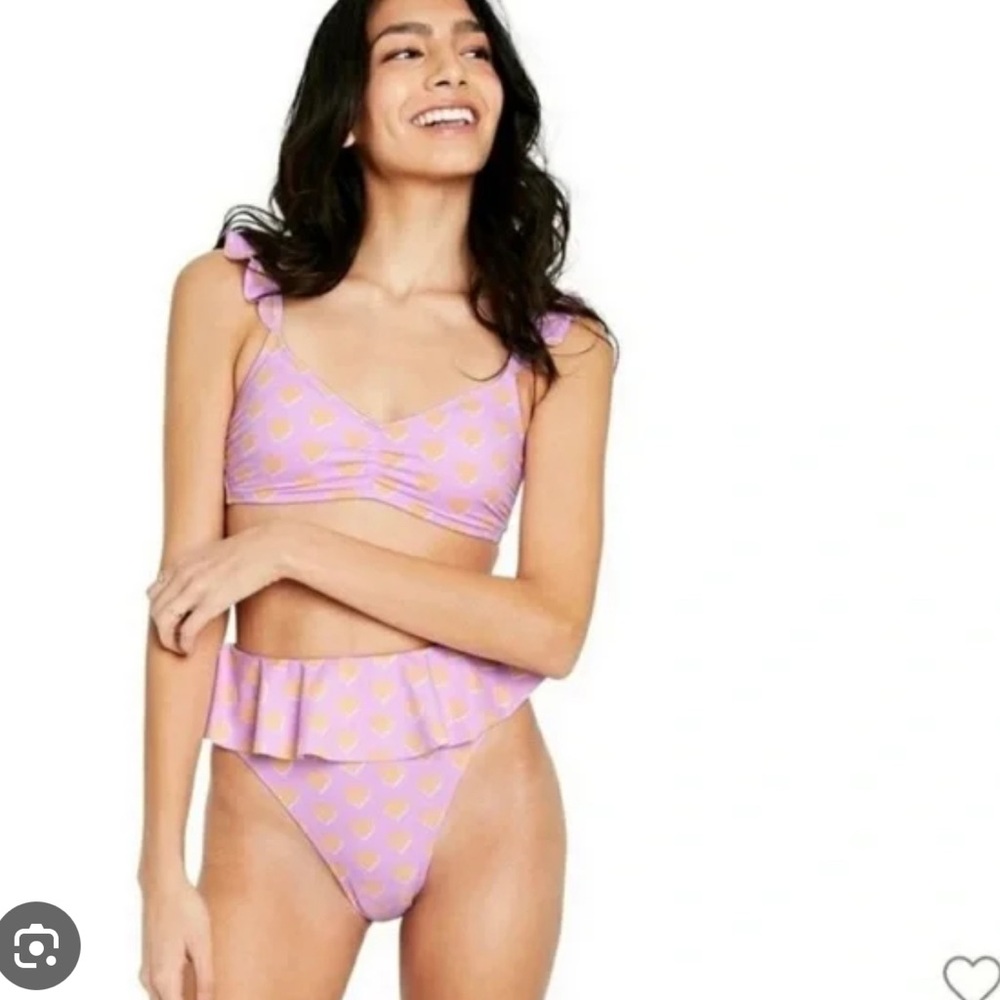 Stoney Clover Lane X Target Pink and Yellow Bikini